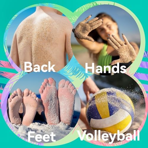 Beach Sand Remover Sand Eraser Kids Adult Women Men Summer Essentials Sunscreen Chair Cover Towel Blanket Shell Tote Bag Tent Umbrellas Shovel Toy Castle Building Cup Holder Clip Hat Canopy Shade 2Pcs