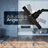 SparkPod Shower Head - High Pressure Rain - Premium Quality Luxury Design - 1-Min Install - Easy Clean Adjustable Replacement for Your Bathroom Shower Heads (Vintage Oil Rubbed Bronze, 8 Inch Round)