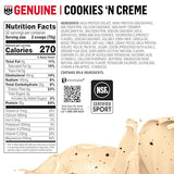 Muscle Milk Genuine Protein Powder, Cookies 'n Crème, 4.94 Pound, 32 Servings, 32g Protein, 2g Sugar, Calcium, Vitamins A, C & D, NSF Certified for Sport, Energizing Snack, Packaging May Vary