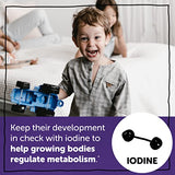 SmartyPants Toddler Multivitamin Gummies: Omega 3 Fish Oil (EPA/DHA), Vitamin D3, C, Vitamin B12, B6, A, K & Zinc, Biotin, Beta Carotene, Gluten Free, Three Fruit Flavors, 180 Count (60 Day Supply)