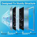 UBeesize 12x24x1 Reusable Electrostatic Air Filter HVAC AC Furnace Filter,MERV 8,Washable, Lasts a Lifetime,Permanent Air Filter,Breathe Fresher,Home And Office(Actual Size:11.38x23.38x0.82 Inch)