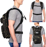 NOOLA Hydration Backpack with 3L TPU Water Bladder, Tactical Molle Water Backpack for Men Women, Hydration Pack for Hiking, Biking, Running and Climbing