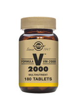 Solgar Formula VM-2000 (Multinutrient System), 180 Tablets - Premium Quality Multiple - Contains Zinc - Supports A Healthy Immune System - Vegan, Dairy Free, Kosher - 90 Servings