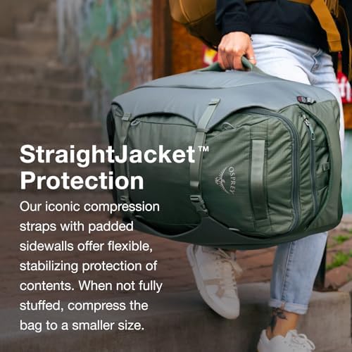 Osprey Sojourn Porter 46L Travel Backpack, Koseret Green