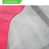 ALPHA CAMP Heavy Duty Canopy Lounge Chair Sunshade Hiking Travel Chair with Cup Holder