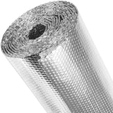 fowong Reflective Window Insulation Roll, 36" x 10 Ft Window Insulation for Winter, Weatherproofing Aluminum Foil Bubble Thermal Bubble Shield for RV, Roof, Garage Door