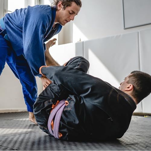 BalanceFrom Puzzle Exercise Mat with EVA Foam Interlocking Tiles for MMA, Exercise, Gymnastics and Home Gym Protective Flooring, Multiple Sizes and Colors