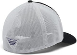 Columbia Unisex Adult PFG Fish Flag Mesh Ball Cap High Crown