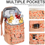 Cooler Backpack Insulated Leak Proof,Small Soft Coolers Bag for Men and Women Camping,Travel,Beach,Hiking,Picnic