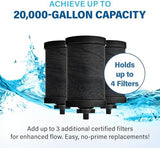 Pro Stainless Steel Water Filtration System - 200 Gallon Capacity