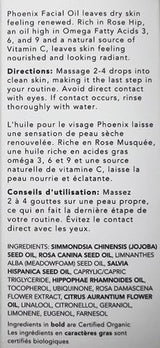 HERBIVORE Phoenix Rosehip Anti-Aging Face Oil – Hydrating with CoQ10, Antioxidants, and Vitamin E for Dry Skin, Plant-based, Vegan, Cruelty-free, 50mL / 1.7 oz