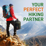 SereneLife Backpacking Sleeping Bag Camping Gear-Double Sleeping Bag For Adults/Teens W/2 Pillows,Bag-Outdoor Lightweight Weather Proof Sleeping Bags For Camping,Backpacking,Hiking-SereneLife SLSBX9