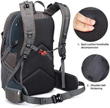 Hiking Backpack 40L Waterproof Hiking Daypack with Rain Cover, Outdoor Trekking Travel Backpacks for Men Women