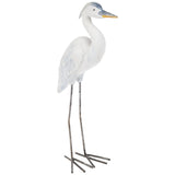 Hobby Lobby Decorative Standing Heron Statue, Resin & Metal, 15.75 inches