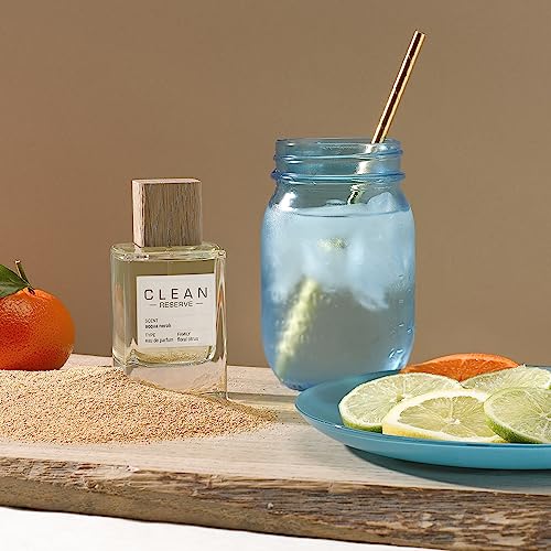 CLEAN RESERVE Acqua Neroli Eau de Parfum | Eco-Conscious & Sustainable Spray Fragrance | Vegan, Phthalate-Free, & Paraben-Free | 1.7 Fl Oz/50mL