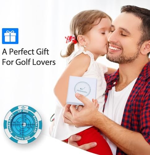 SlopeMaster ProGreen Reader - Golf Ball Marker with High Precision Green Reading Aid Golf Accessories for Men Women