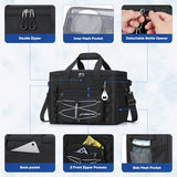 Maelstrom Soft Sided Cooler Bag, 30/40 Can Collapsible Insulated Ice Chest, Large Leakproof Camping & Travel Cooler for Kayaking & Beach