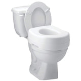 Carex Toilet Seat Riser - Adds 5.5 Inch of Toilet Height - Raised Toilet Seat with 300 Pound Weight Capacity, Slip-Resistant, Toilet Riser, Elevated Toilet Seat