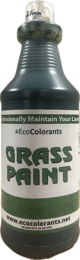 EcoColorants Green Grass Paint 32 oz(Quart)-Eco-Friendly , Made in the USA, Lawn Colorant, Turf Paint, Dye, Covers up to 1,000 square feet, Spray, (GGP1Q)