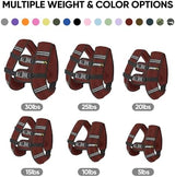 APEXUP Weighted Vest with 5lbs/10lbs/15lbs/20lbs/25lbs/30lbs Weights and Reflective Stripe, Weight Vest Men Women for Workout, Strength Training, Running