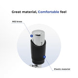 Radiator Valve Angled - Vancoco Modern TRV H62 Brass Pair Manual Radiator Valve Thermostatic Valve Set Thermostatic Valve 1/2" x 15mm Radiator Valves for Radiator Central Heating