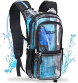 Sojourner Hydration Pack, Hydration Backpack - Water Backpack with 2l Hydration Bladder, Festival Essential - Rave Hydration Pack Hydropack Hydro for Hiking, Running, Biking, Festival Gear