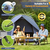 Tents for Camping,3-4 Person Camping Tent,Waterproof and Windproof Tent, Easy to Set up Outdoor Dome Tent for Outdoor Activities, Adventure, Festivals, Backyard,Hiking.