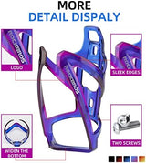 ROCKBROS Bike Water Bottle Holder Ultra-Light Bicycle Bottle Cages with Screws Tool, Universal Bike Cup Holder for Road MTB Mountain Bikes Cycling Accessories（2 Pack）