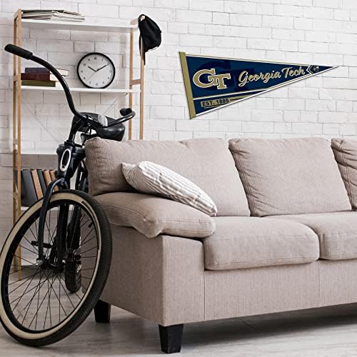 Rico Industries NCAA Classic 12" x 30" Felt Wall Décor Pennant - Great for Home/Bed Room/Man Cave Décor