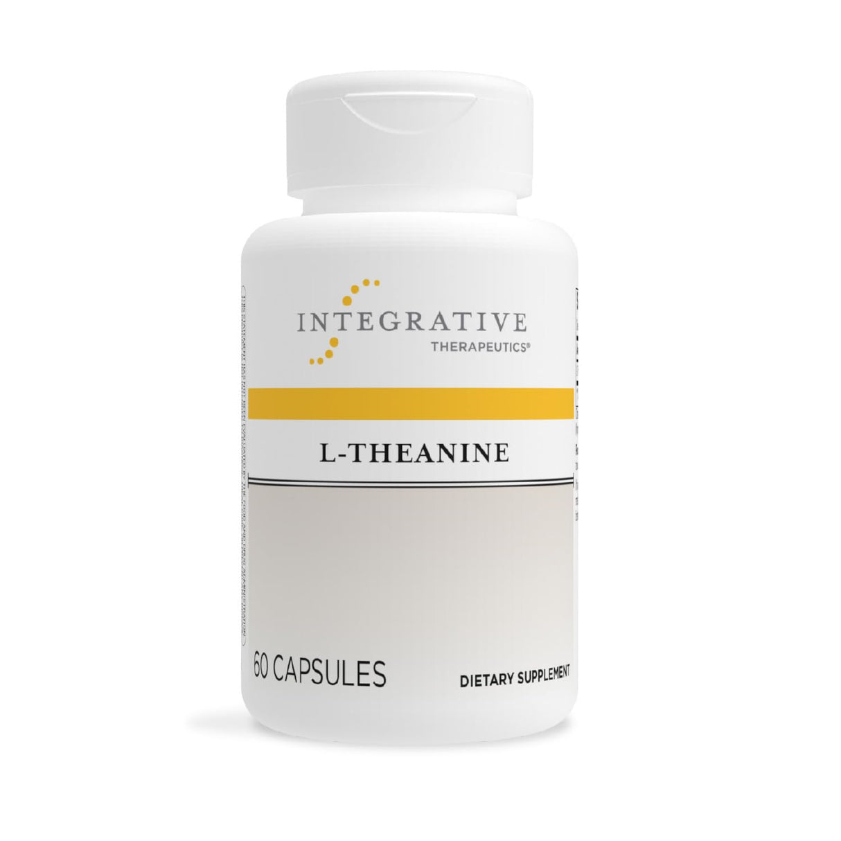 Integrative Therapeutics L-Theanine - Amino Acid Supplement for Stress & Relaxation Support* - Vegan, Gluten-Free & Dairy-Free - 60 Capsules (30 Servings)