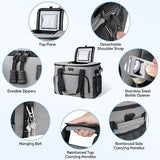 BALEINE Extra Large Soft Cooler Bag, Portable Leakproof Cooler, 40/60 Cans Volume for Beach, Camping, Kayaking, Travel, and Road Trips