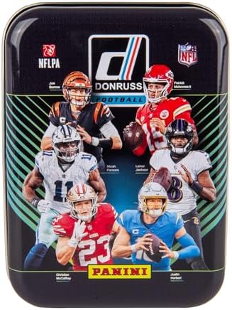 2024 Panini Donruss Football NFL Football Trading Cards Tin