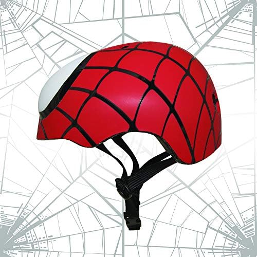 BELL Marvel Spiderman Hero Helmet, Red, Child (5-8 yrs.)