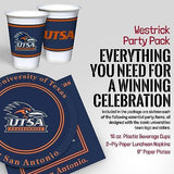 Arizona Wildcats Party Supplies 48 Piece Officially Licensed University Set: 16 oz. Plastic Beverage Cups, 9" Paper Plates, Luncheon Napkins, Complete Party Supplies for 16 Guests by Westrick