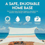 Neso Gigante - Portable Beach Tent - Ideal to Enjoy with Family and Friends - UPF 50+, Water-Resistant, and Lightweight - Rainbow, 11' x 11'