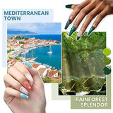 Beetles Gel Nail Polish kit with UV Light, 108 PCS 55 Colors Valentines Gel Polish Set Base Coat Glossy Matte Glitter Top Coat Gel Polish Glitter Red Green Brown Purple Pink Cat Eye Gel Gift for Women