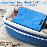 OUTXE Ice Packs for Coolers - Large- 10 x 13 Inch, Space Saving - Reusable, Long Lasting, Cold Freezer Packs for Coolers&Totes to Keep Food Fresh