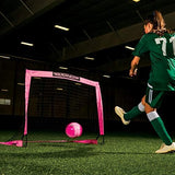 Franklin Sports Blackhawk Backyard Soccer Goal - Portable Pop Up Soccer Nets - Youth + Adult Folding Indoor + Outdoor Goals - Multiple Sizes + Colors - Perfect for Games + Practice