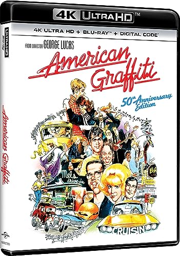 American Graffiti - 50th Anniversary Edition 4K Ultra HD + Blu-ray + Digital [4K UHD]