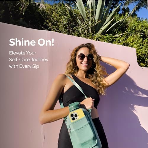 Hydracy Water Bottle with Time Marker -Large BPA Free Water Bottle & No Sweat Sleeve -Leak Proof Gym Bottle with Fruit Infuser Strainer & Times to Drink -Ideal for Fitness Sports & Outdoors