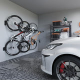 MONTEK Swivel Bike Wall Mount, Bike Hangers for Garage, Wall Mount Bike Rack, Space Saving Wall Bike Rack, Vertical Bike Rack Holds up to 66lbs,2 Pack