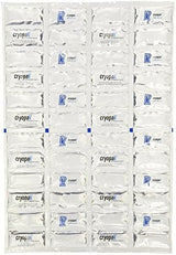 Cryopak 4 Large Multi Purpose Reusable 12x17 Non Toxic Ice Blanket Freeze Pack for Coolers Boating Fishing Camping Keep Food Fresh