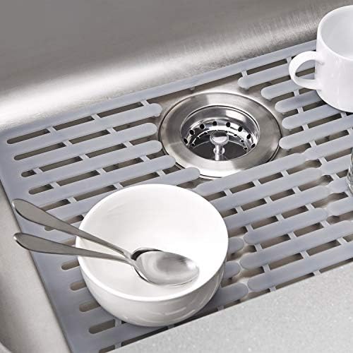 OXO Good Grips Silicone Sink Mat - Large,Silver