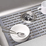 OXO Good Grips Silicone Sink Mat - Large,Silver