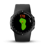 Shot Scope V5 GPS Watch, Shot Tracking, 36k+ Preloaded Courses, Full Course Maps, No Subscription, Black Bezel and Black Strap