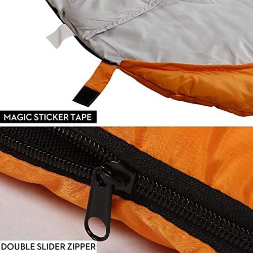 Sleeping Bag,3-4 Seasons Warm Cold Weather Lightweight, Portable, Waterproof Sleeping Bag with Compression Sack for Adults & Kids - Indoor & Outdoor: Camping, Backpacking, Hiking