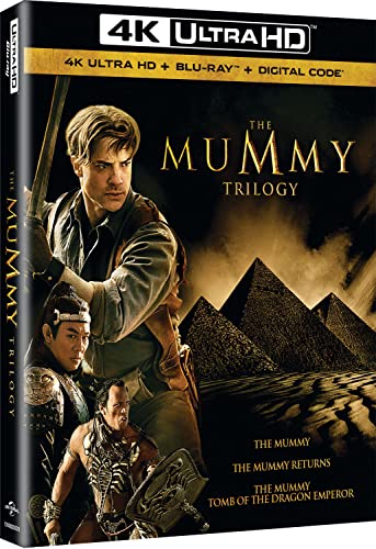 The Mummy Trilogy - 4K Ultra HD + Blu-ray + Digital [4K UHD]