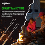 30 Pcs Camp Cooking Utensil Set & Outdoor Kitchen Gear Cookware Kit, Portable Compact Carry Case for Camping, Hiking, Travel, BBQ Grilling Stainless Steel Accessories Spoon & Fork, Navy