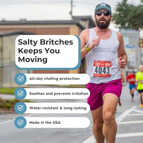 Waterproof Anti Chafing Ointment, Chafing Gel, Half Marathon Essentials, Anti-Chafe, Military Gear Essential, Running Essentials, Gifts for Runners - Rose Scented - 1pk
