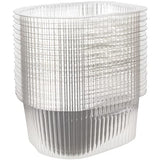 ForPro Professional Collection Universal Pedi Bath Liners - 50% THICKER - Fit Footsie Bath, Disposable Pedicure Foot Tub Liners for Foot Spa Basins & Foot Bath Soaks, Clear, 100-Count